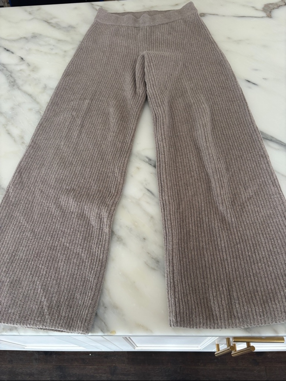 GAP sweater pants cropped wide leg XS